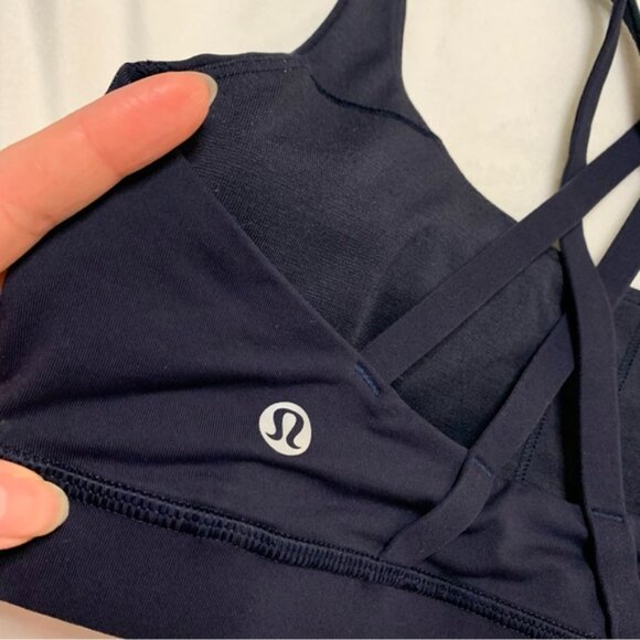 Lululemon X Soulcycle Energy Bra Size 4 - Picture 5 of 6